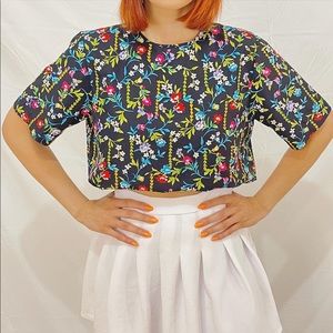 Vintage floral top